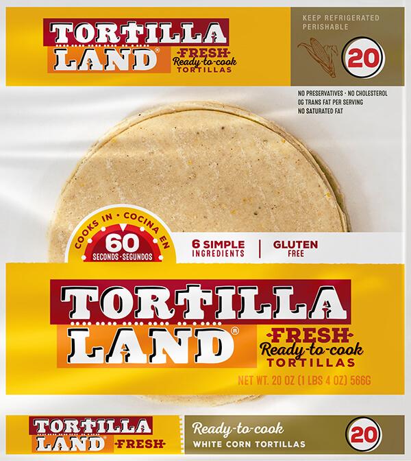 Corn Flour Street Taco Tortillas Tortillaland