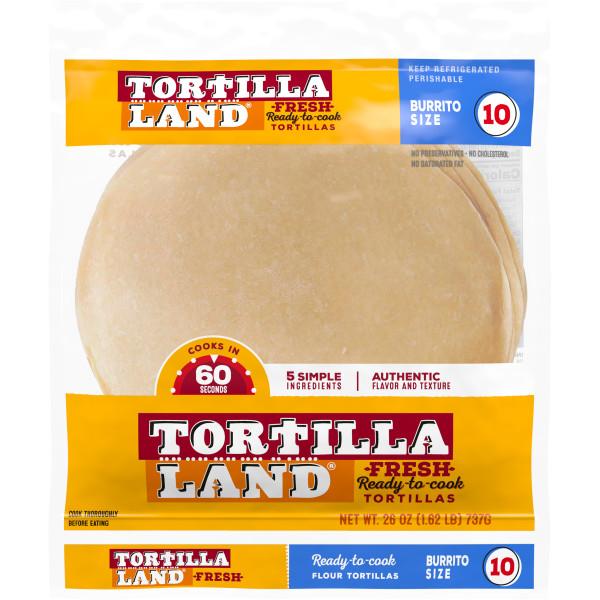 Burrito Sized Flour Tortillas